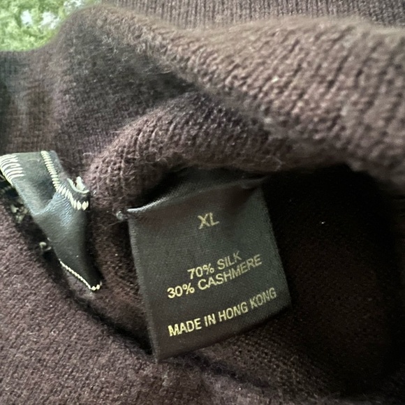 Neiman Marcus silk/cashmere sweater - Picture 3 of 6